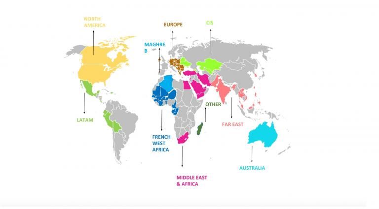 Zambon distributors maps
